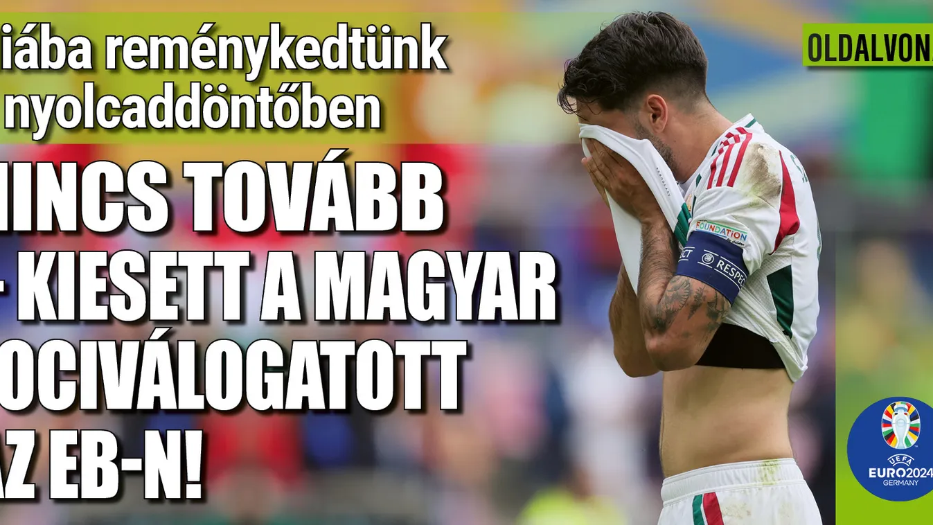 Magyarország kiesett az Európa-bajnokságon