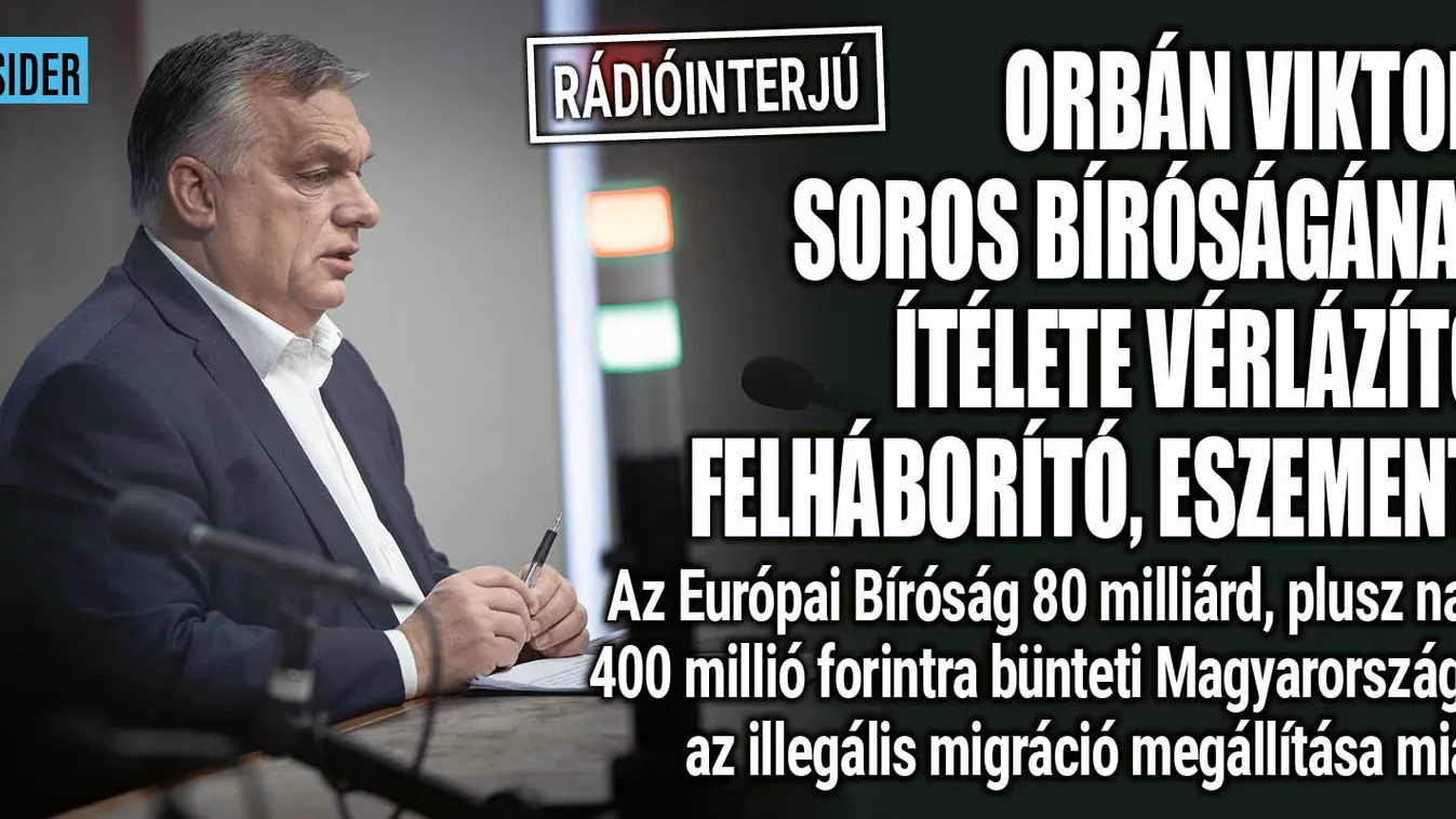 Orbán Viktor: A magyarok a békére szavaztak