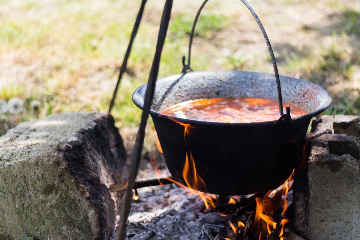 Gulyas,Stew,Boiling,In,A,Cauldron