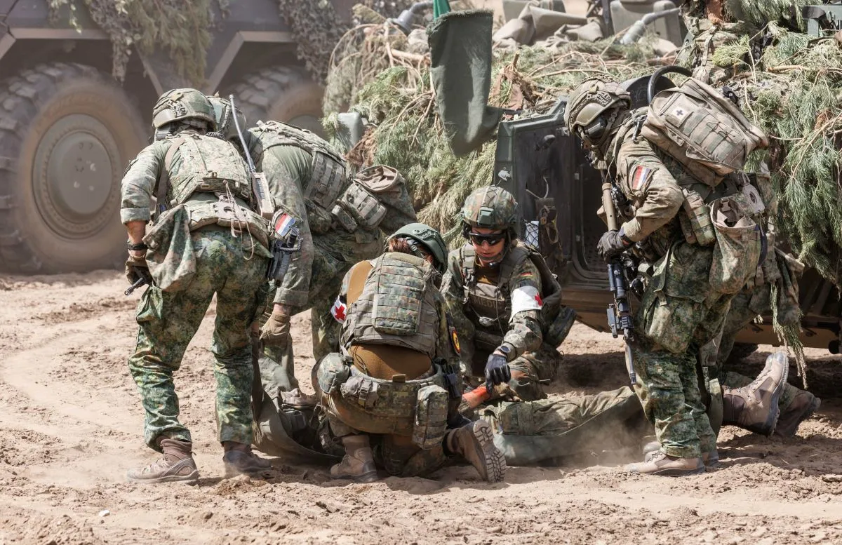 NATO exercise Quadriga 2024