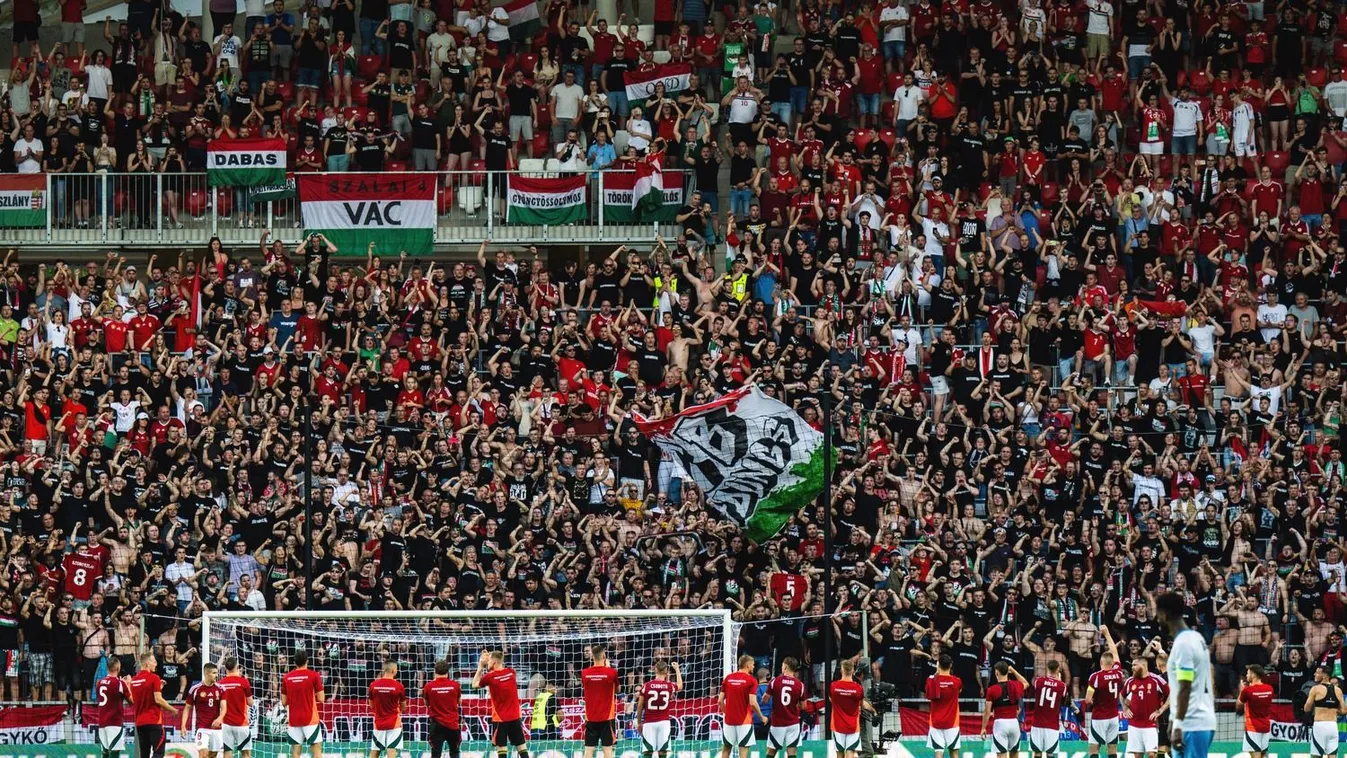 Brutál fotók, mindenhol megőrültek a magyar válogatottért