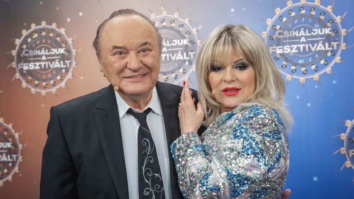 Korda Györgyöt így csókolja Balázs Klári