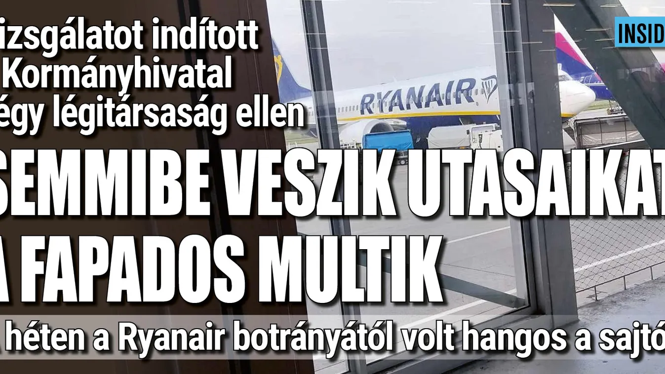 Semmibe veszik a fapados multik az utasaikat