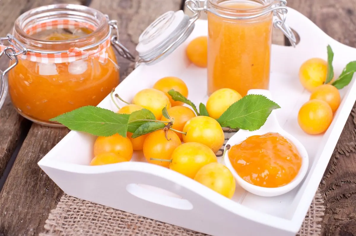 Yellow,Plums,Jam,,Ripe,Mirabelles,,Healthy,Breakfast