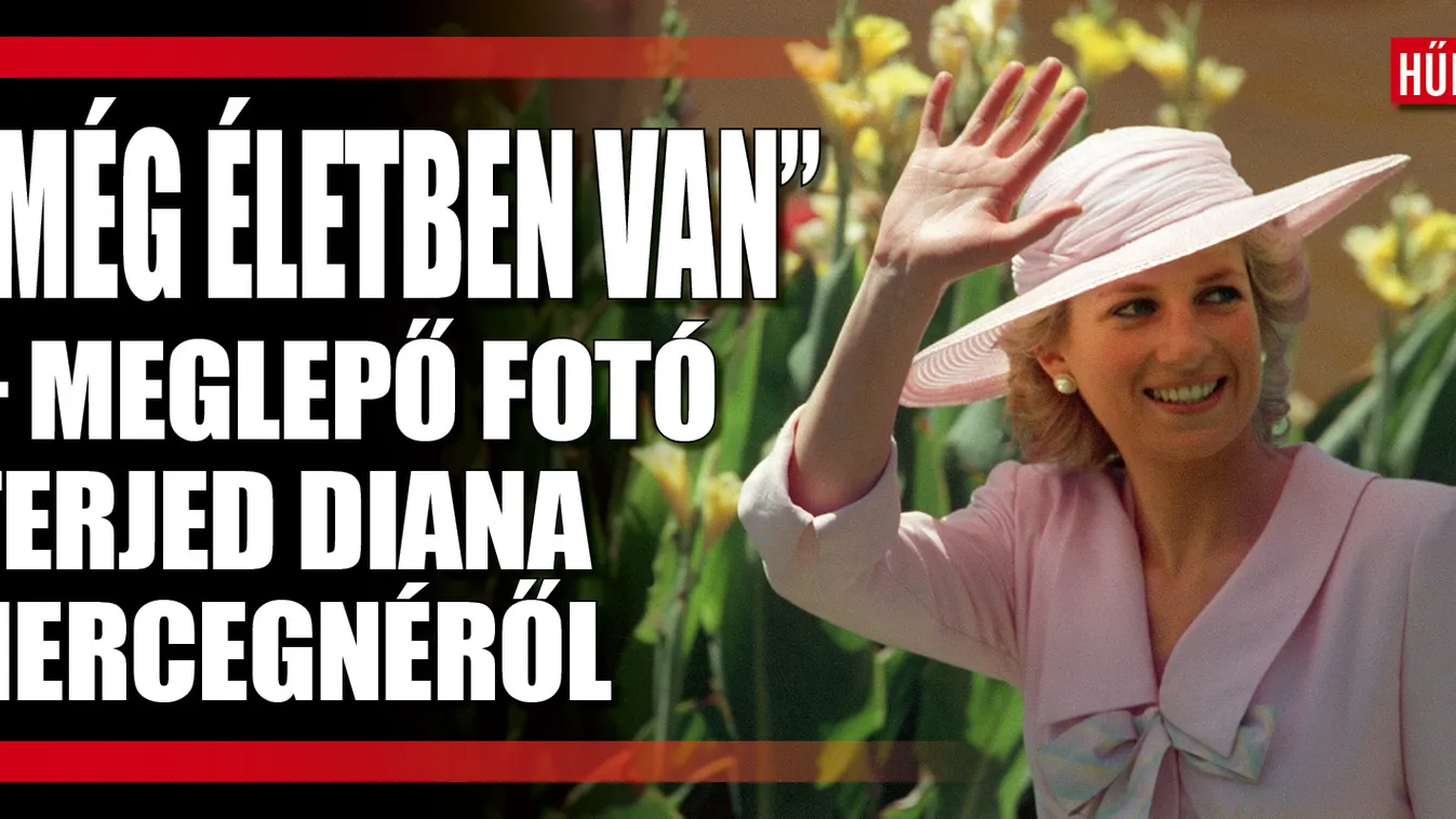 Meglepő fotó terjed a neten Diana hercegnéről