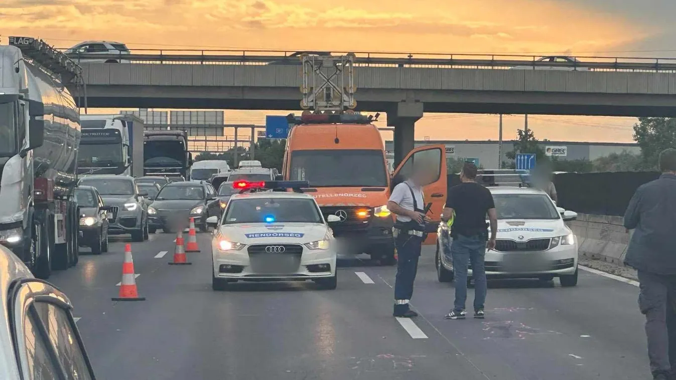 Három kocsit zúzott le az M0-son az ámokfutó autótolvaj