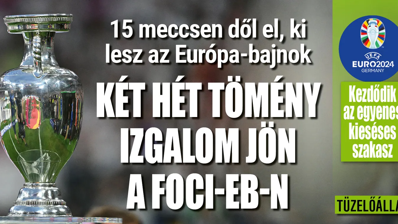 Kezdődik a foci-Eb legkomolyabb része