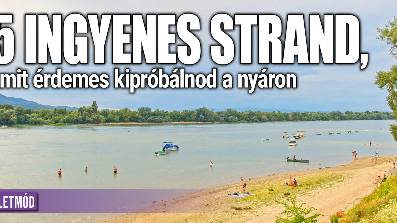 5 ingyenes strand, amit érdemes kipróbálnod a nyáron
