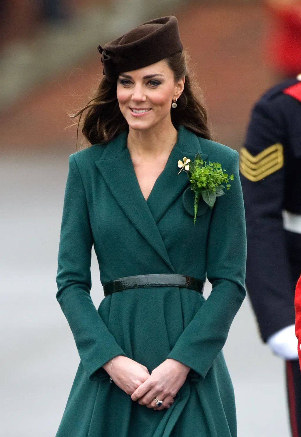 Catherine, Duchess of Cambridge Visits Aldershot Army Barracks