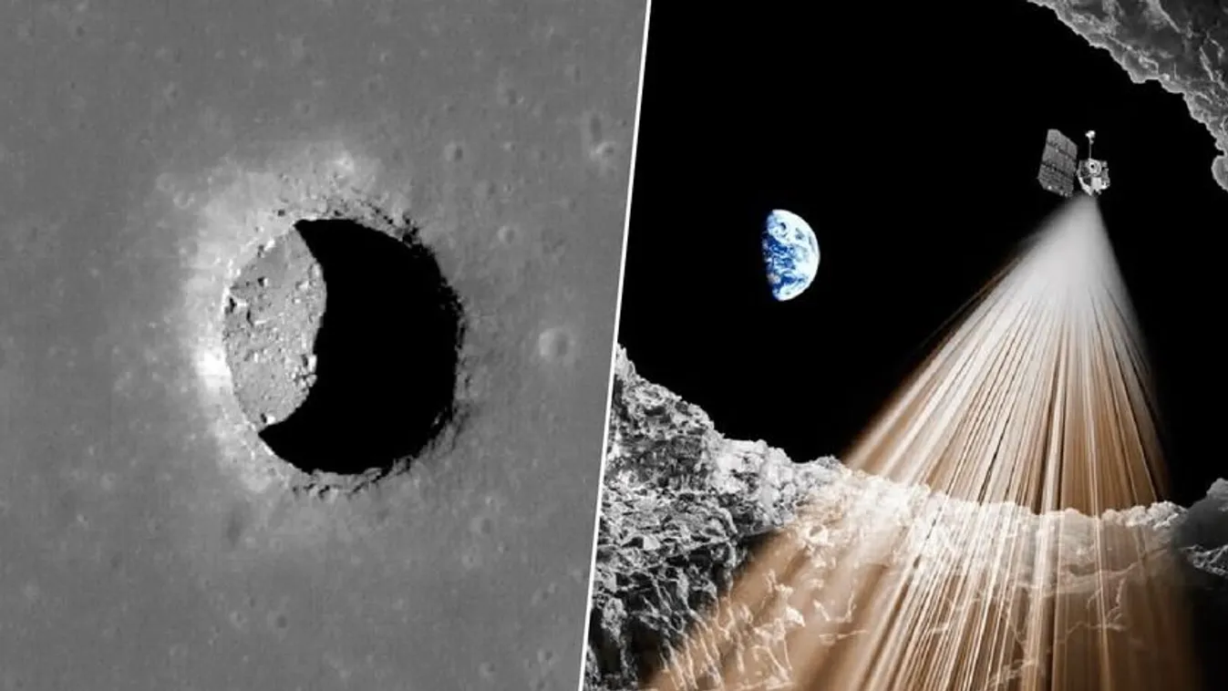 Elképesztő felfedezés: itt épülhet bázis a Holdon