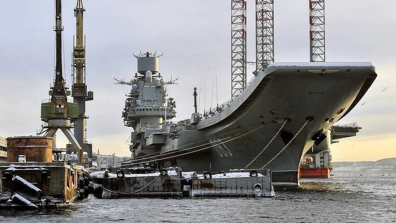 Ukrajna megpróbált felrobbantani egy orosz anyahajót