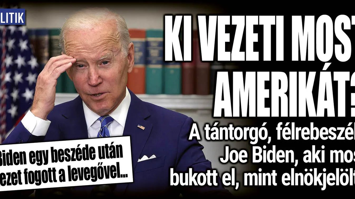 Mindenki a tévelygő, tántorgó Bidenen nevet - videó