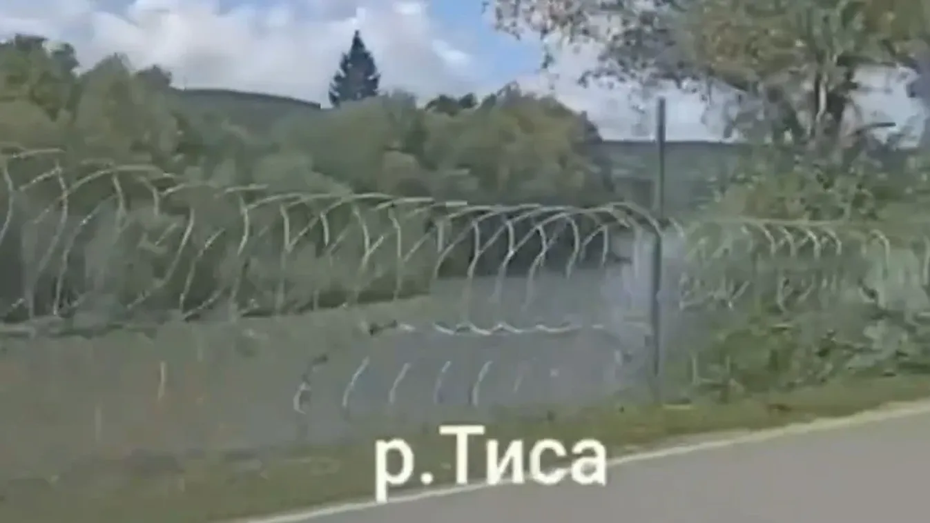 Szögesdróttal veszik körbe a Tiszát az ukránok