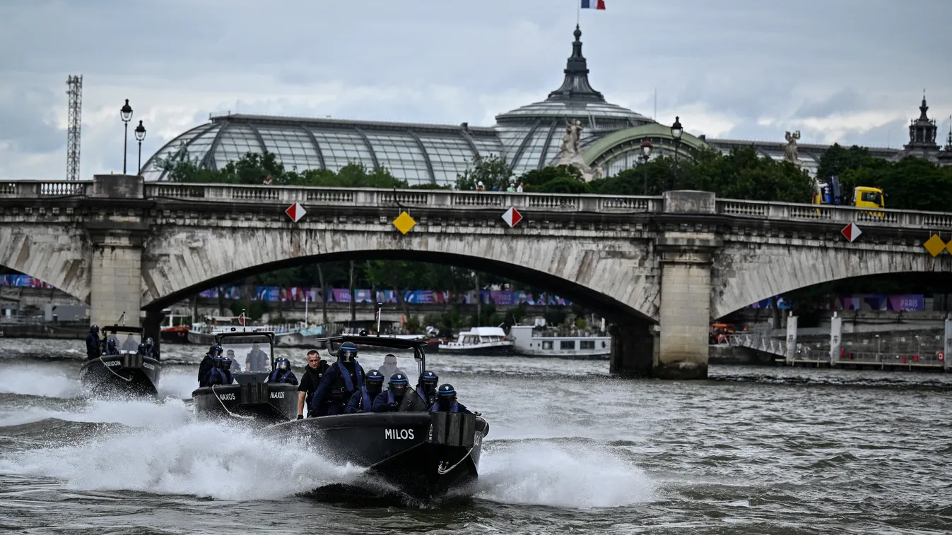 Hatalmas biztonsági akció zajlik Párizsban az olimpia előtt