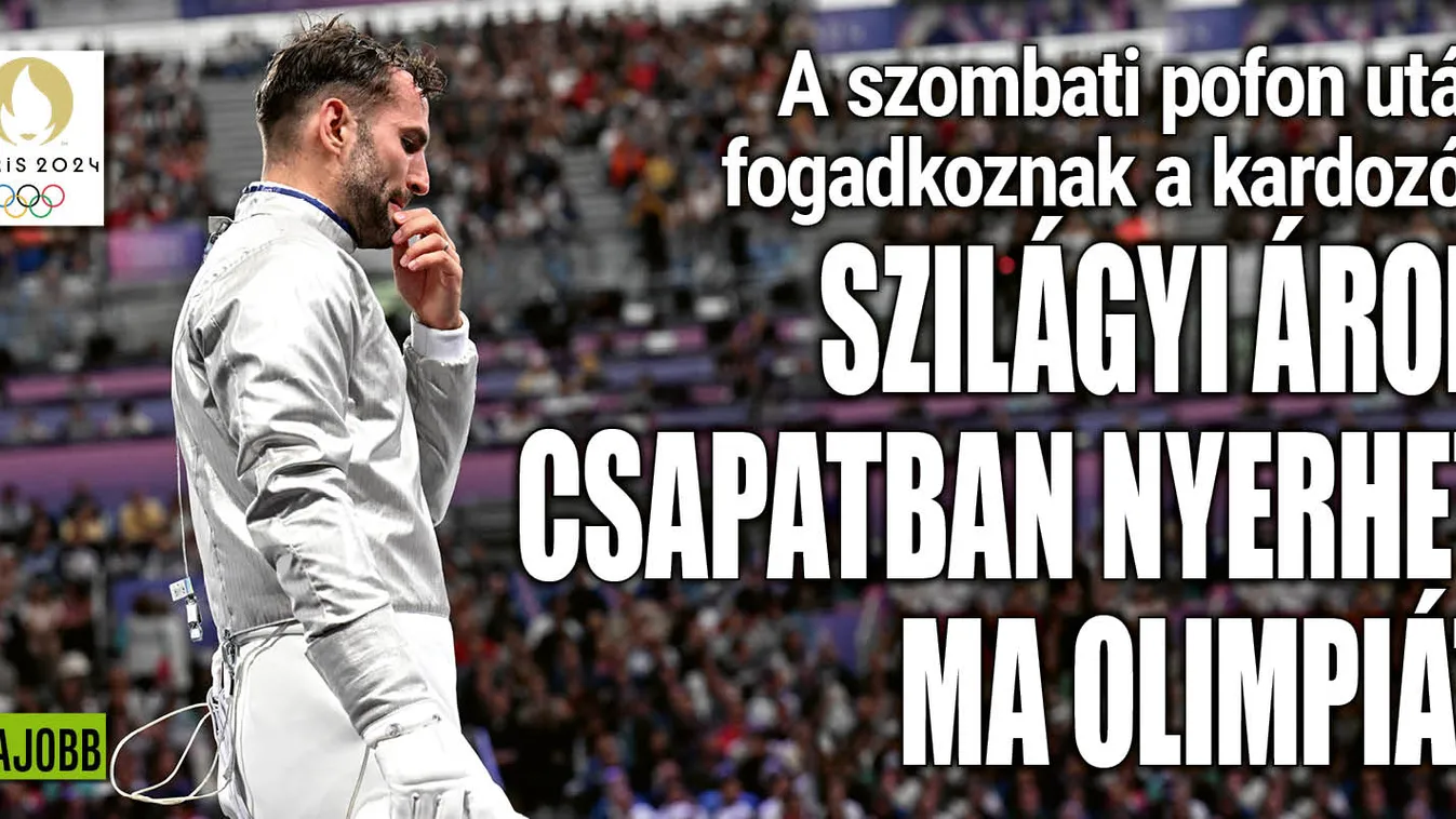 Mi vár Szilágyi Áronékra a kardcsapat döntőjében?