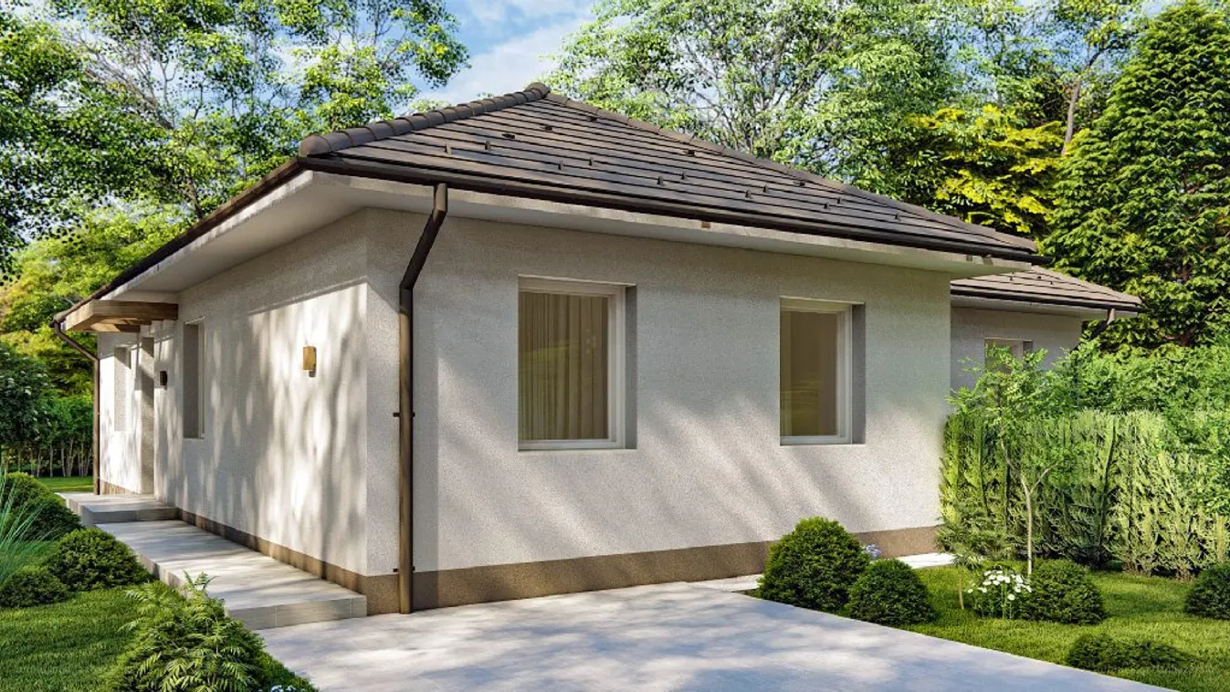 Ilyen szép ikerházat még nem látott!