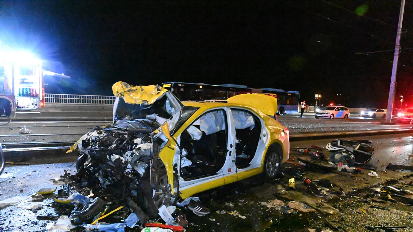 Itt a rendőrség bejelentése az Árpád hídi balesetről