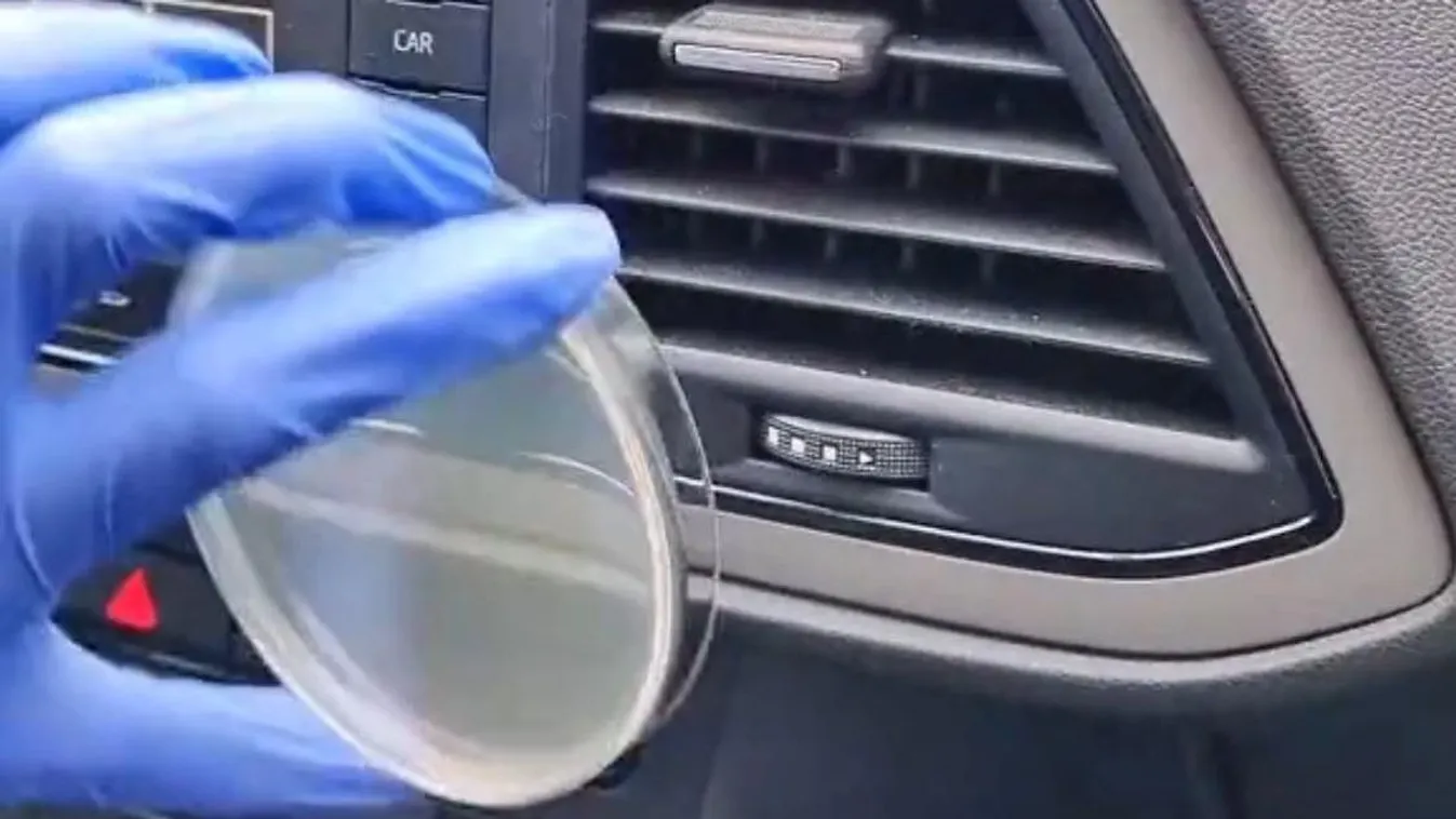 A szakember tesztelte az autó klímáját, undorító, mit talált