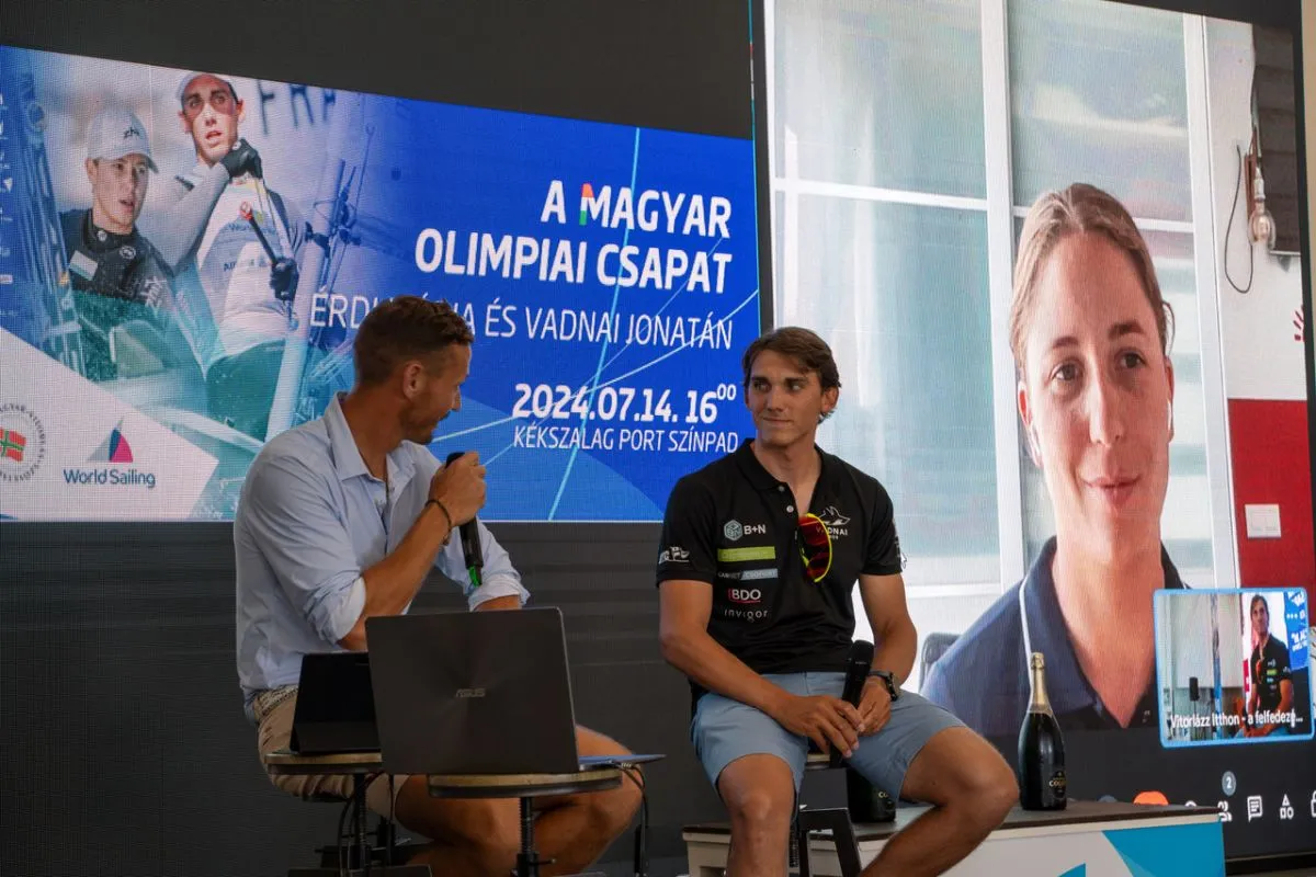 Vadnai Jonatán személyesen, Érdi Mária online vett részt az ünnepi eseményen