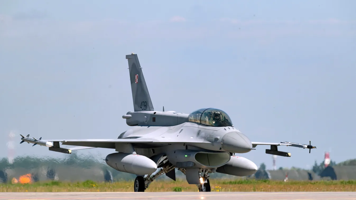 F-16-os és orosz gépek csapnak össze Ukrajna egén