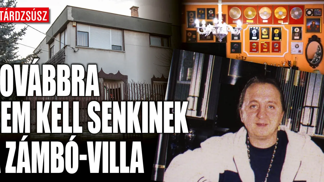 Itt a bizonyíték: A kutyának sem kell Zámbó Jimmy villája