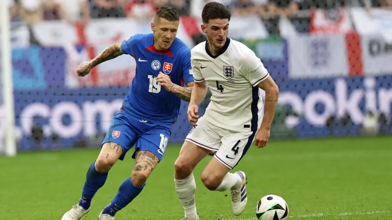 Dulakodással zárult az angol-szlovák Eb-meccs