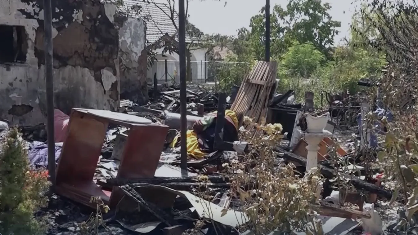 Kisfiával menekült a lángok közül Erika az éjszaka közepén