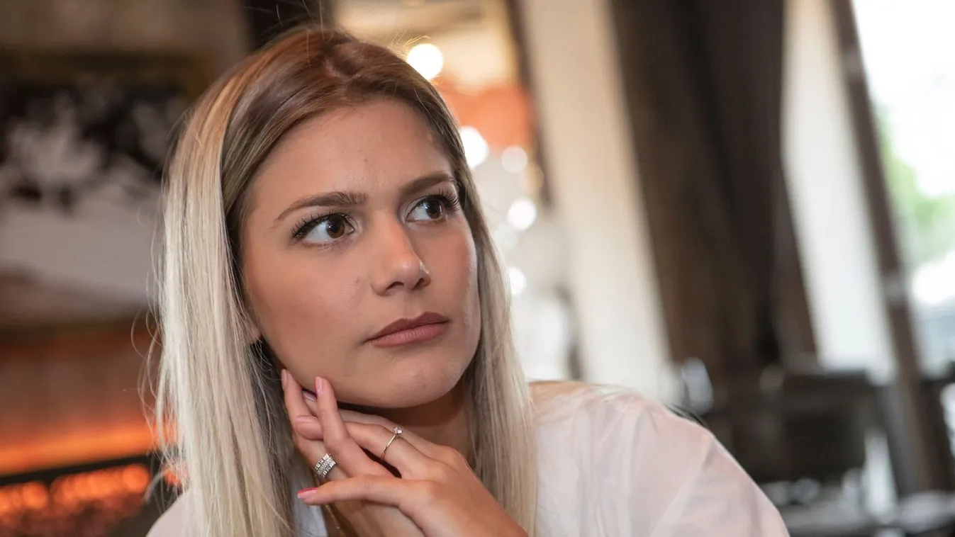 Hatalmas öröm érte a várandós Weisz Fannit - itt a videó