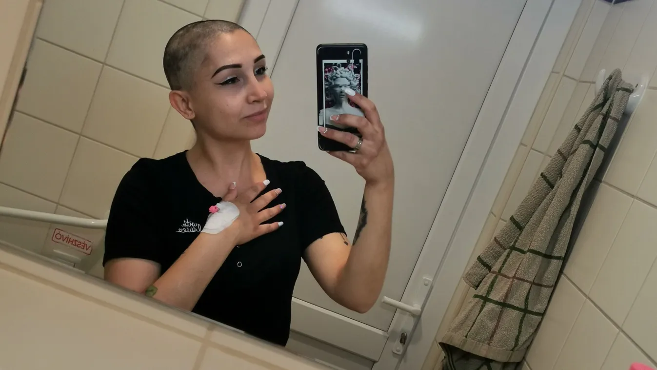 Terhesen küzd a rákkal Vivien