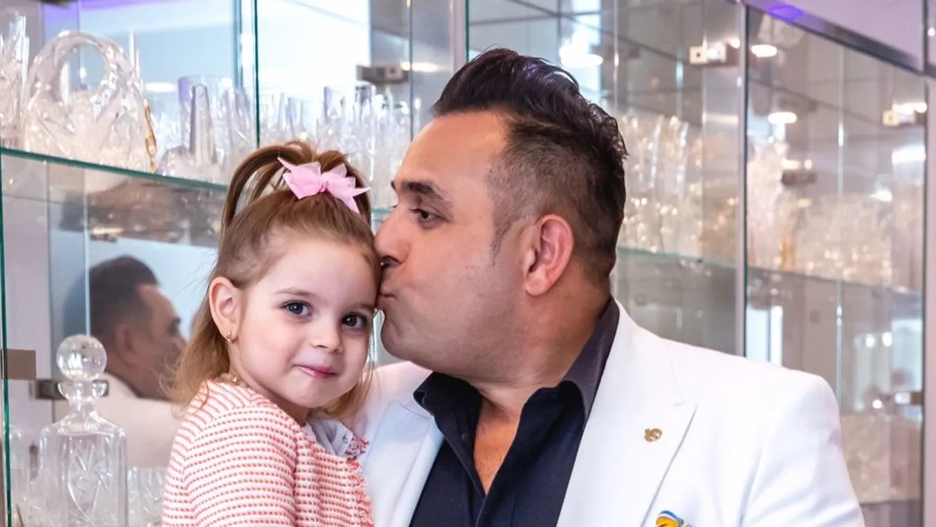 Mint egy hercegnő! Bódi Csabi megmutatta a kislányát – Videó