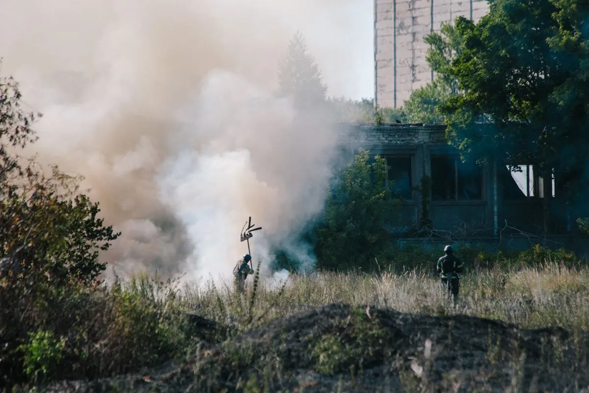 Consequences Of The Air Strike On Kharkiv