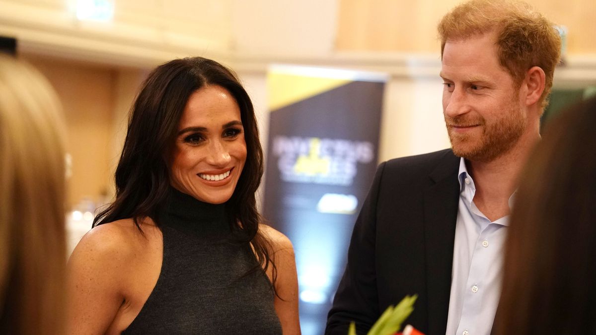 Prince Harry and Meghan Markle at Invictus Games-Day Three