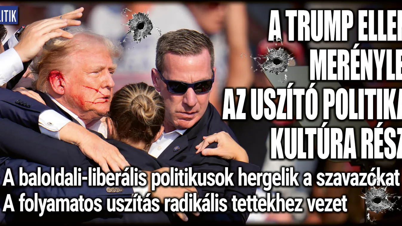 A Trump elleni merénylet az uszító politikai kultúra része