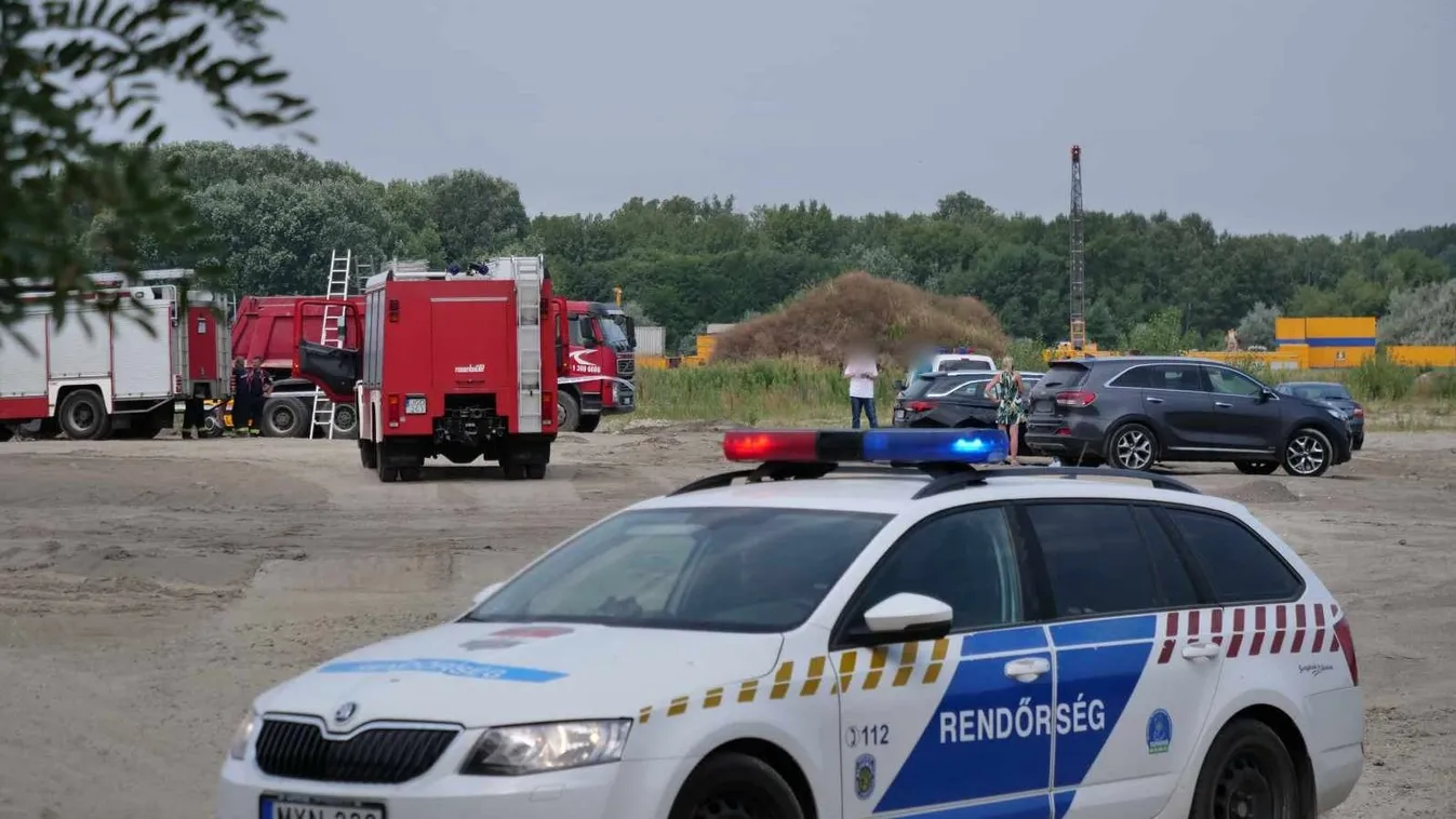 Tragédia Üllőn, munkagép nyomott agyon egy nőt