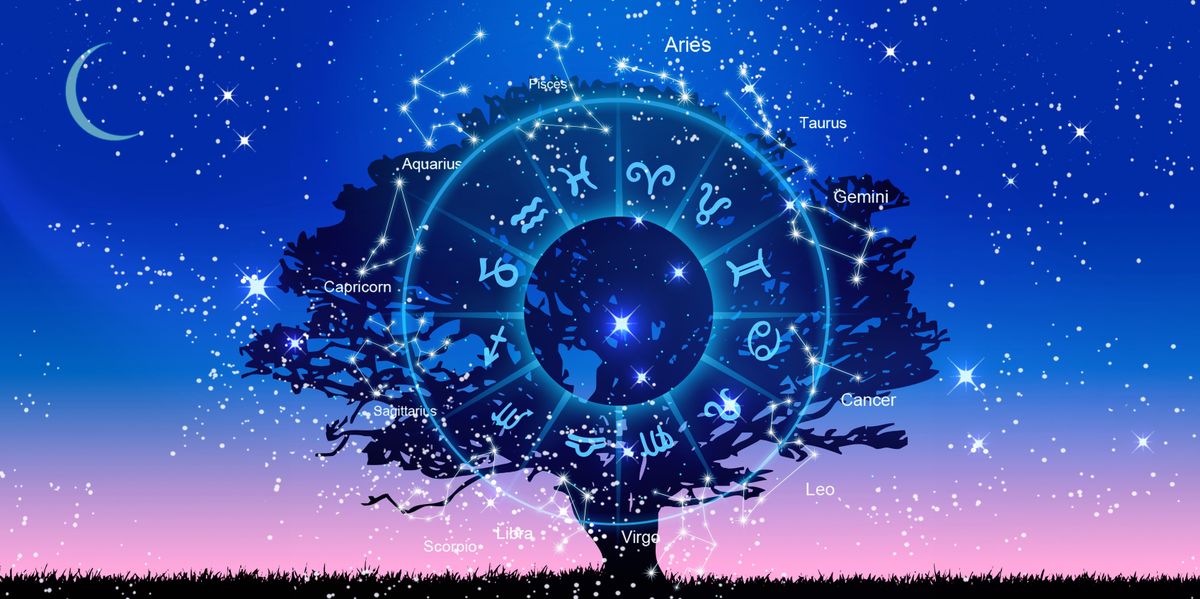 Zodiac,Signs,Inside,Of,Horoscope,Circle.,Astrology,In,The,Sky,