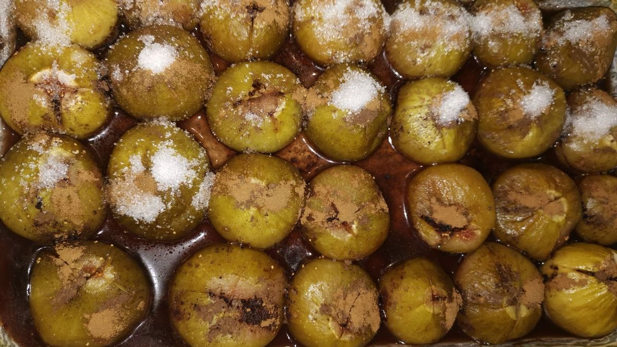 Tepsis sült füge télire, eszméletlen finom és illatos