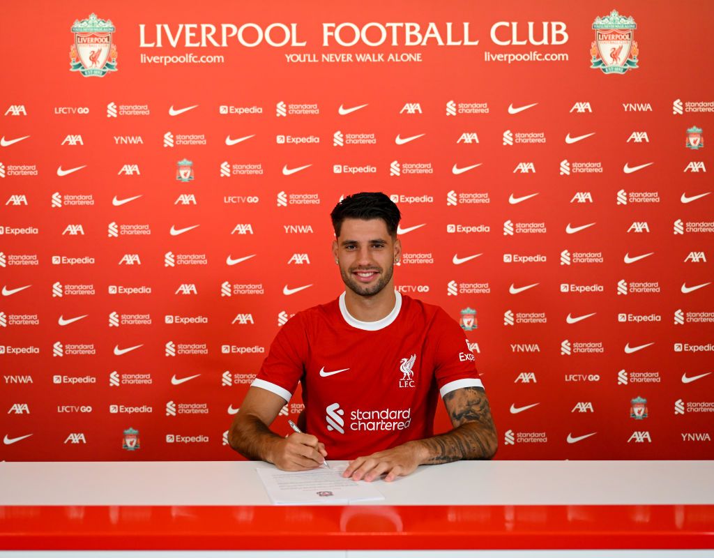 Liverpool Unveil New Signing Dominik Szoboszlai