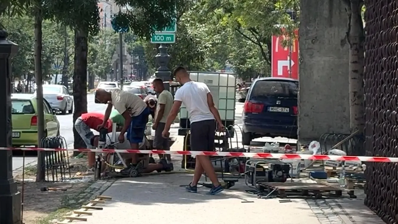 Hősök, akik 40 fokban is kint dolgoznak értünk