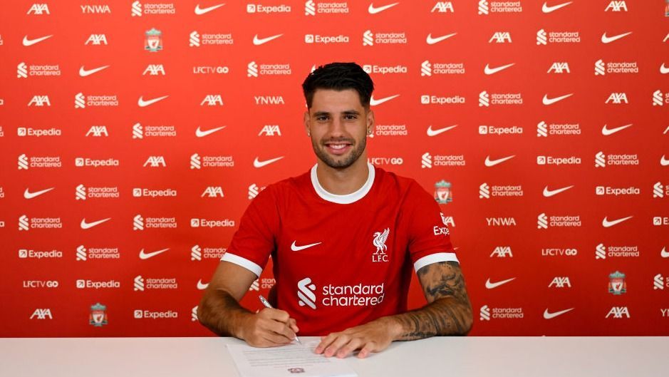 Liverpool Unveil New Signing Dominik Szoboszlai