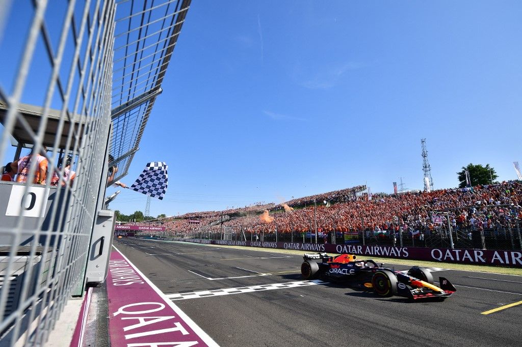 Tavaly Max Verstappen nyert a Hungaroringen