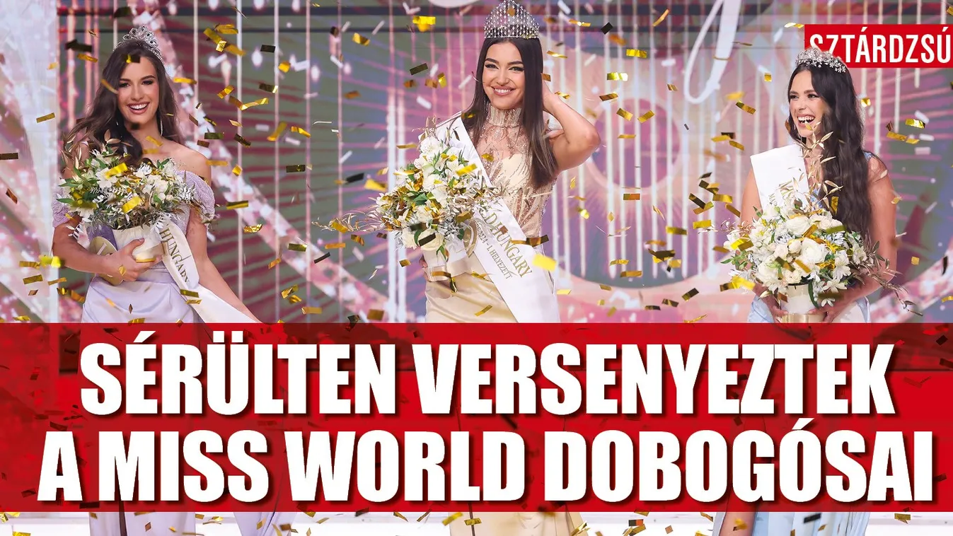 Komoly fájdalmakkal küzdött a Miss World Hungary győztese