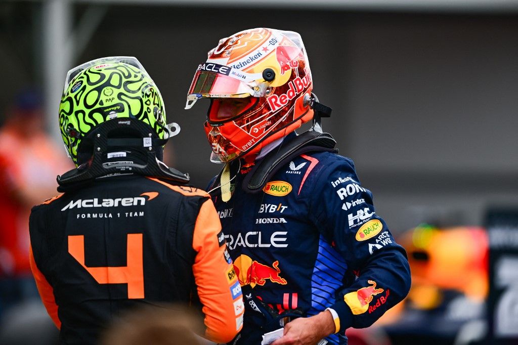 Max Verstappen, Lando Norris