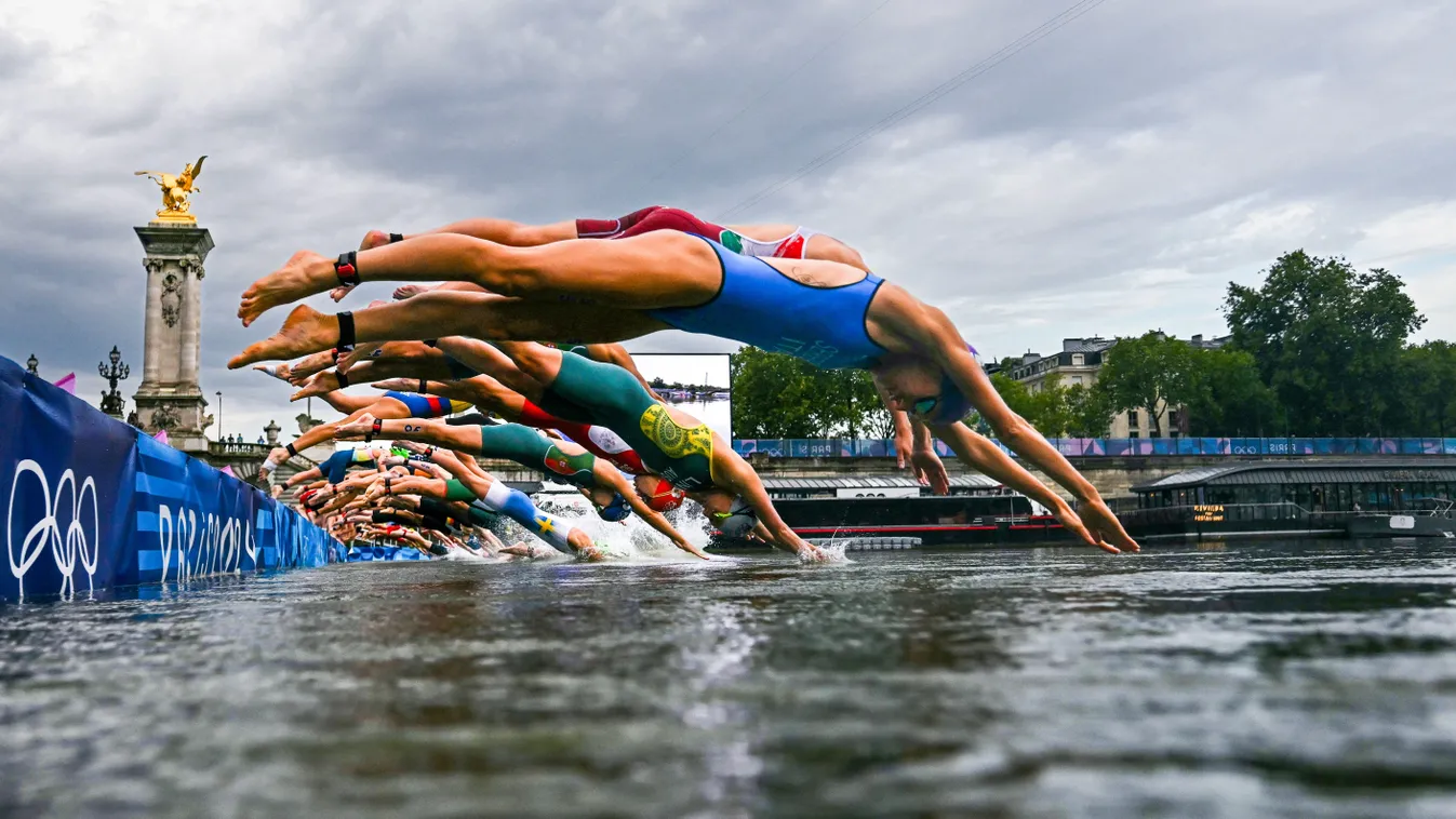 Kórházba került a szennyezett Szajna miatt az olimpikon lány