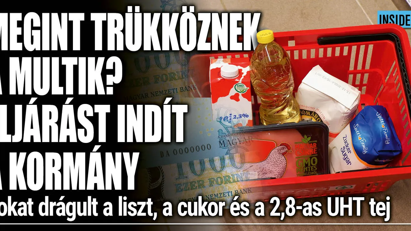 Trükköznek az élelmiszermultik az áremelésekkel?
