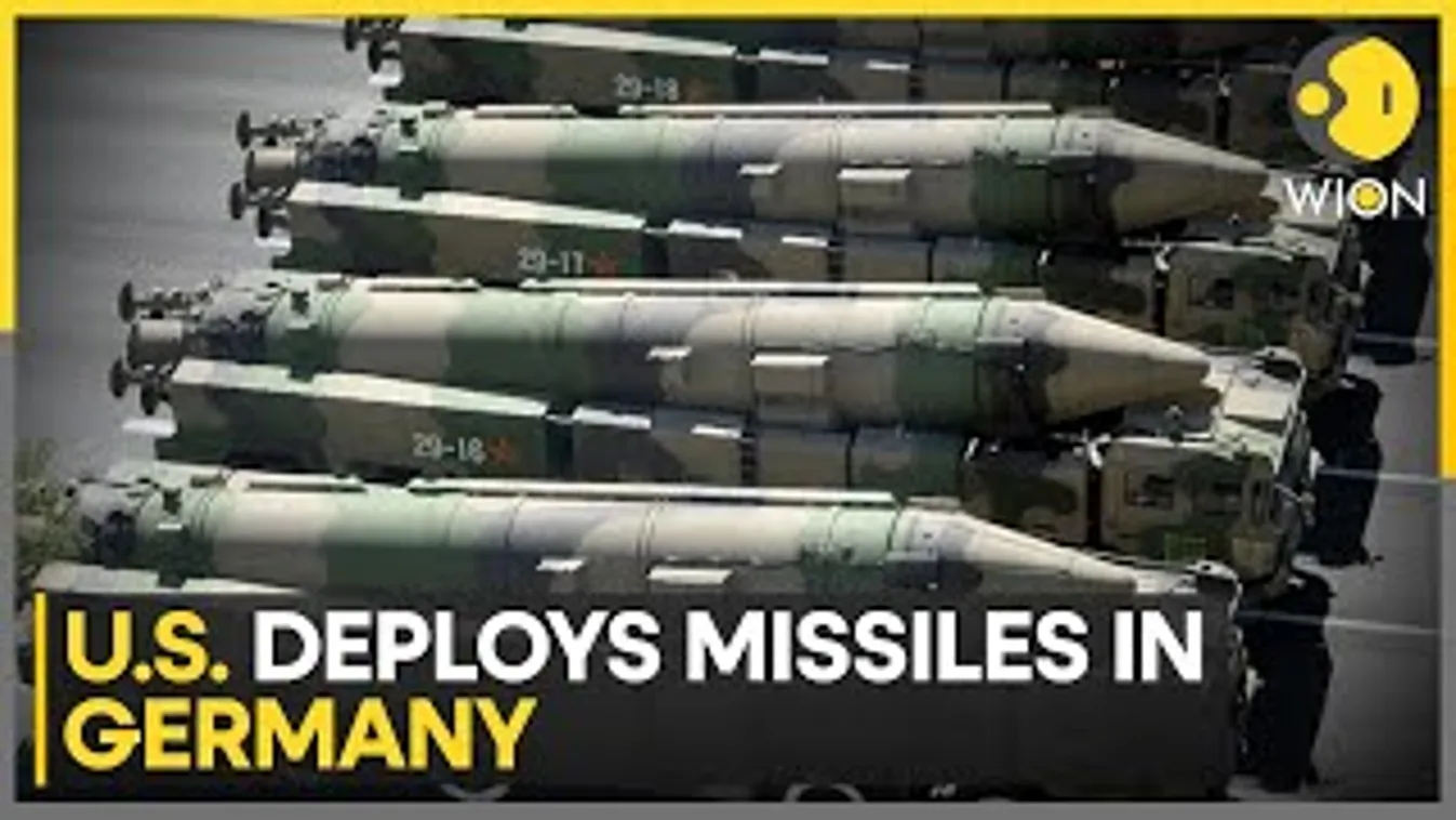 Nagy hatótávolságú amerikai rakéták Németországban