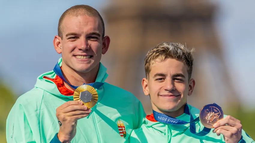 Van vér a pucájukban a magyar úszóhősöknek