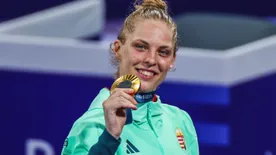 Márton Viviana Magyarországot választotta, ezért ünnepelte két zászlóval az olimpiai aranyérmét