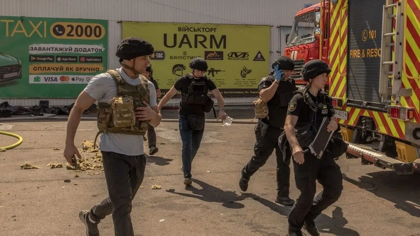 Két gyermek meghalt az ukrán szupermarket elleni támadásban