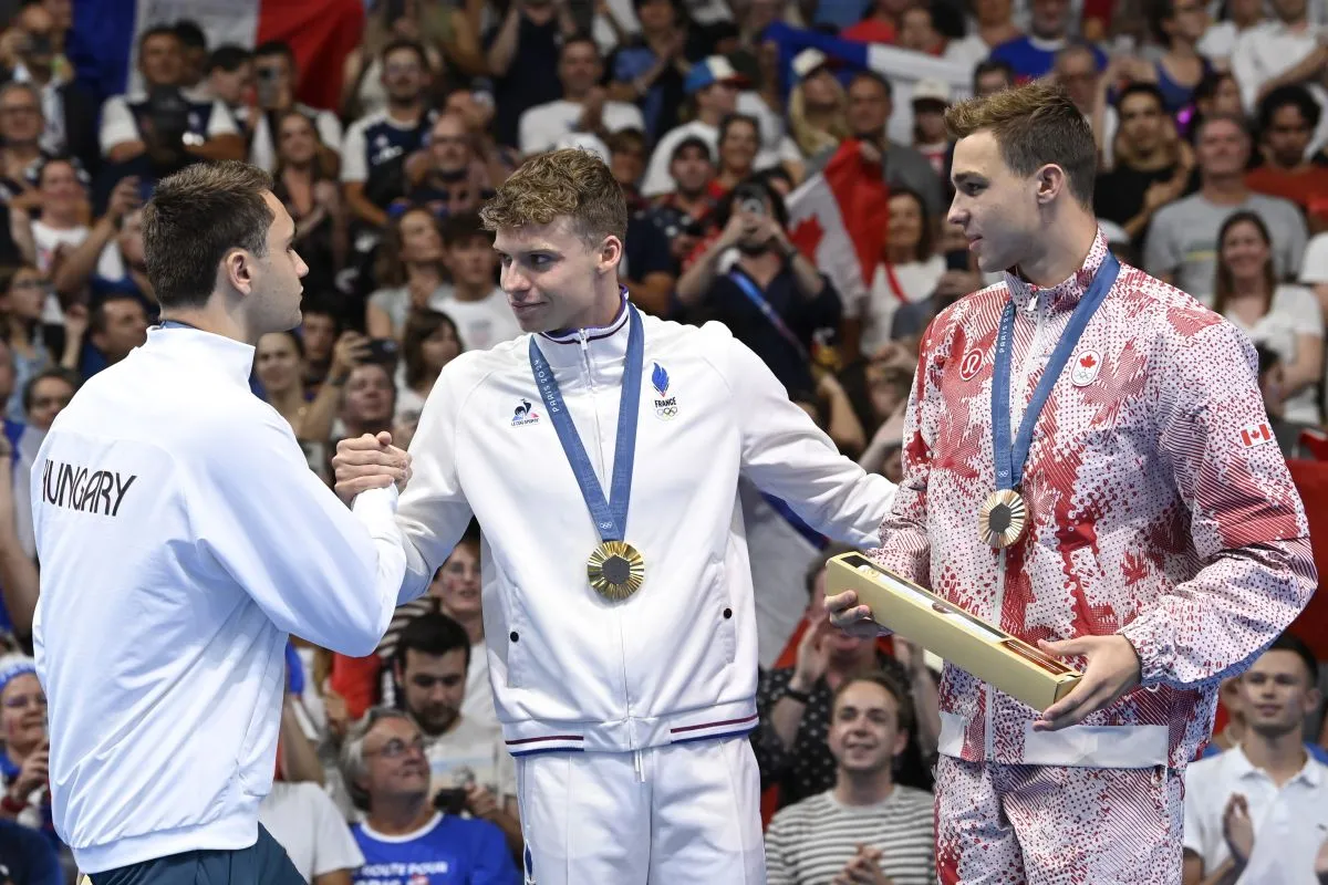 MARCHAND, Léon; MILÁK Kristóf