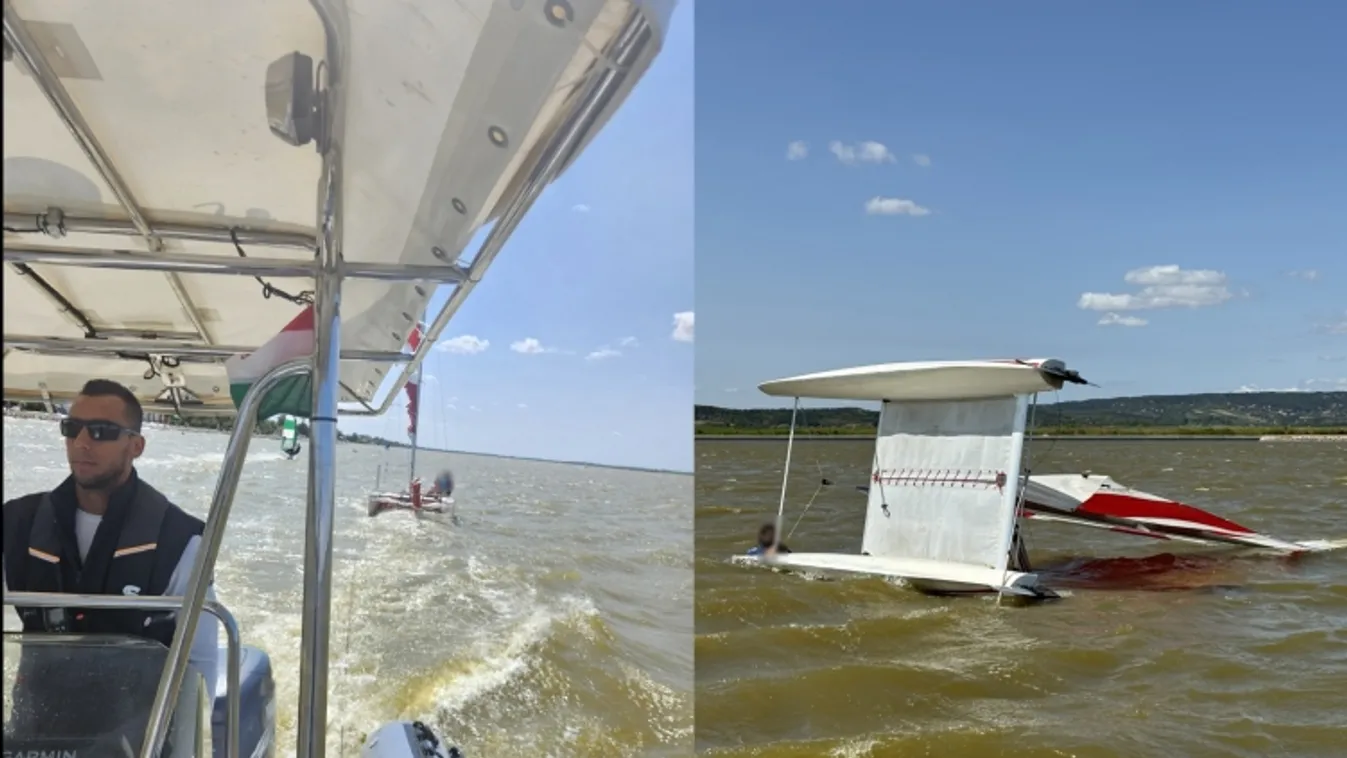 Dráma a Velencei-tónál, percek alatt kétszer is mentetek